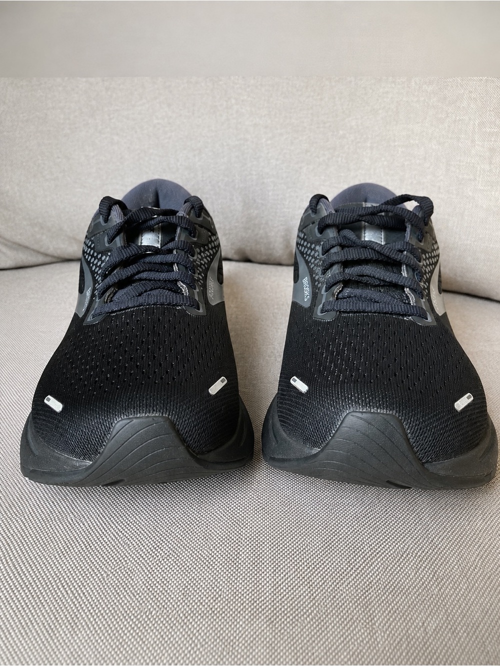 🔥 Brooks Ghost 14 Women’s Size 8 Black Athletic Running Walking Shoes - Picture 2 of 8